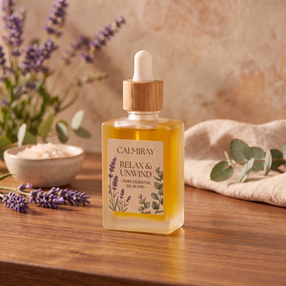 CALMIRAY Relax & Unwind pure essential oil blend